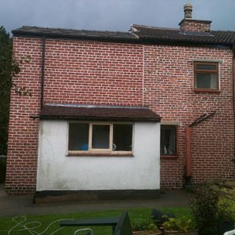 After Brick clean and lime pointing